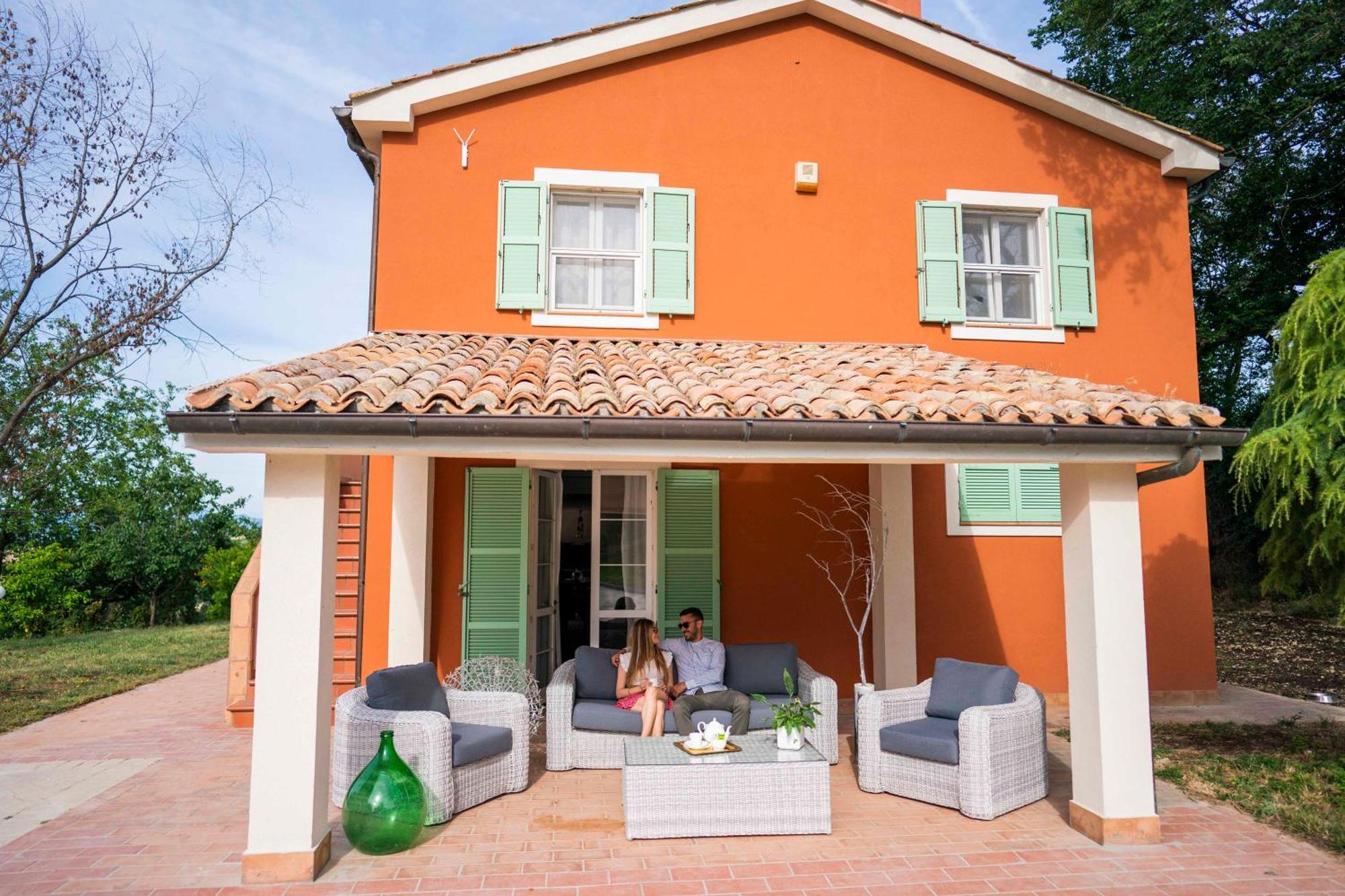 Villa Lemarche B&B Rustico Екстер'єр фото